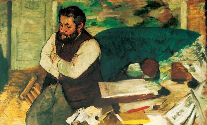  埃德加·德加 Edgar Degas—— 玛格丽特肖像